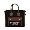 【P10倍 5/3 0時-5/6 24時】バーバリー BURBERRY ショルダーバッグ レディース ミニ フレヤ ブラック 8055749 BLACK TAN