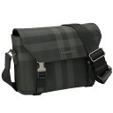 ショルダーバッグ 【P10倍 5/3 0時-5/6 24時】バーバリー BURBERRY ショルダーバッグ チェック メンズ 8065335 CHARCOAL チャコールグレー