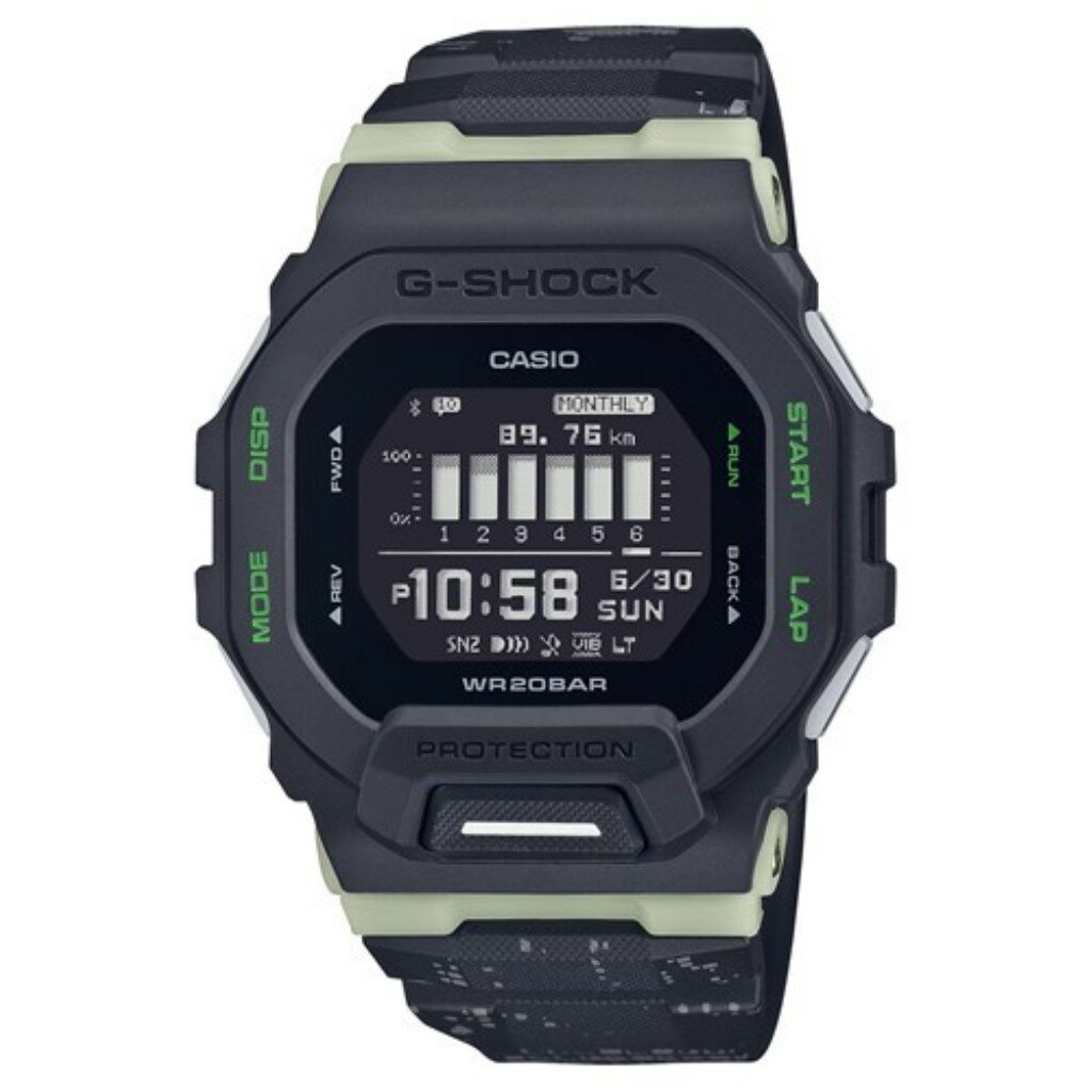 CASIO JVI rv Y G-SHOCK GBD-200LM-1JF GVbN