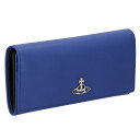 ヴィヴィアンウエストウッド Vivienne Westwood 長財布 レディース ブルー 51120005 SAFF BLU