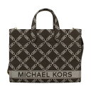 マイケル・コース ビジネスバッグ レディース 【P10倍 5/3 0時-5/6 24時】マイケルコース MICHAEL KORS トートバッグ レディース ブラック 30S3G3GT7J 240 CHOC MULTI A4