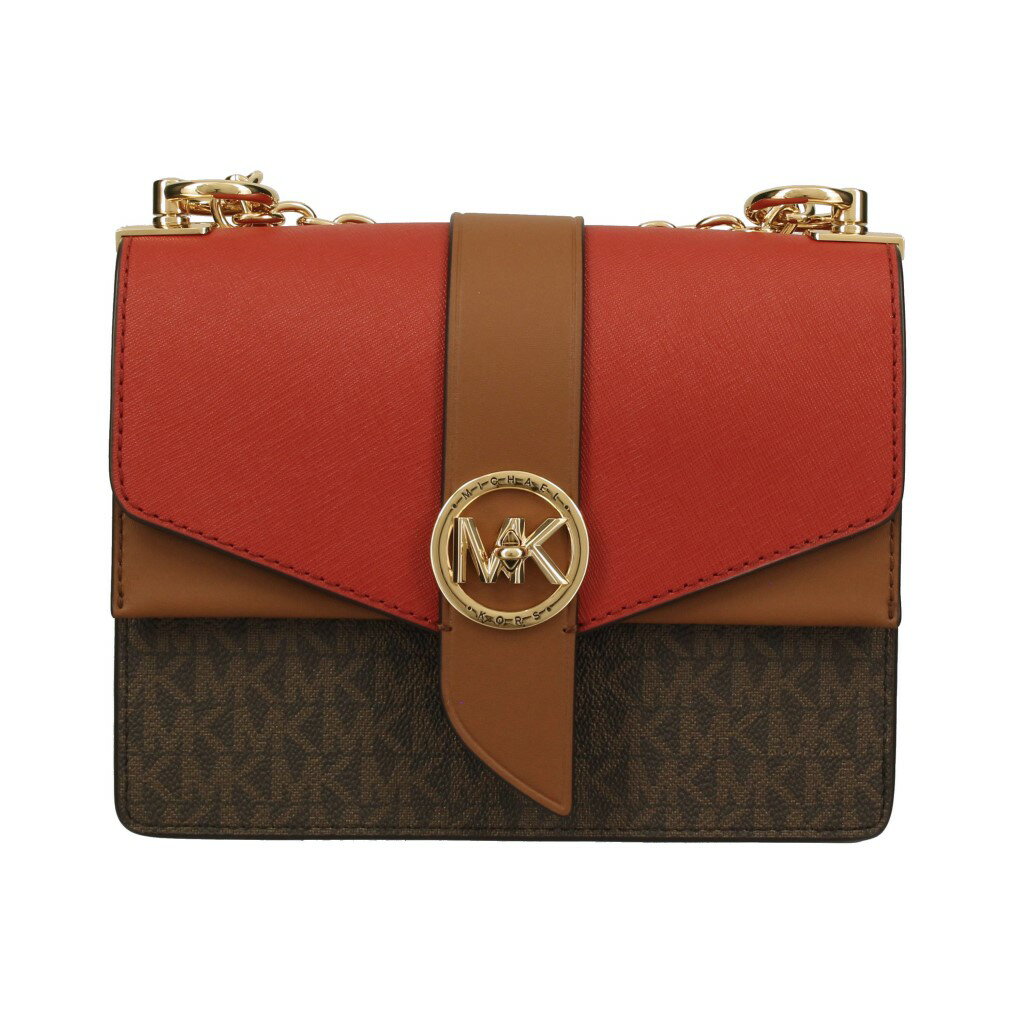 マイケルコース（MICHAEL KORS）のショルダーバッグが、入荷しました。マイケルコース バッグ MICHAEL KORS 32S1GGRC0B 982 BT TRCTA MLT GREENWICH ショルダーバッグマイケルコースの【GREENWICH】ショルダーバッグです。MK柄に赤のレザーとブラウンのレザーを部分使いした、カジュアルなデザインです。フラップ部分のサークルロゴがワンポイントになっています。内側にはカードポケットが3箇所とオープンポケットが2箇所、外側にもオープンポケットが1箇所備わっていますので中身を整理して収納できます。ショルダーストラップの長さは引き出し方によって変えることができます。お出かけやお買い物などにぴったりなアイテムです。 斜め掛け 斜めがけ ミニバッグ ポシェット コンパクト クロスボディ ロゴサイズ約W20xH16xD7cm ショルダー長さ：約70-130cmカラー982 BT TRCTA MLT素材PVC/レザー仕様開閉：ターンロック 内側：カードポケットx3 オープンポケットx2 外側：オープンポケットx1付属品なし商品コード2500000153624※画像は、 光の加減などにより実物の色と異なる場合がございます。※販売商品について実店舗でも販売しております都合上、品切れとなる場合もございます。 販売商品は店頭管理在庫・倉庫管理在庫のいずれかより直送させて いただきますのでご理解の上、お買い求めくださいますようお願い申し上げます。 また、倉庫管理在庫指定等は承っておりませんのでご了承ください。なお商品の確保はクレジットカード決済の場合はカード承認後、銀行振込の場合はご入金確認後となります。※商品仕様変更について各種ブランドの製品において、予告なく仕様変更される場合がございます。生地・金具・ロゴプレート・ファスナー等の仕様が、商品の実物と掲載中の画像が異なる場合がございます。マイケルコース（MICHAEL KORS）のショルダーバッグが、入荷しました。マイケルコース バッグ MICHAEL KORS 32S1GGRC0B 982 BT TRCTA MLT GREENWICH ショルダーバッグマイケルコースの【GREENWICH】ショルダーバッグです。MK柄に赤のレザーとブラウンのレザーを部分使いした、カジュアルなデザインです。フラップ部分のサークルロゴがワンポイントになっています。内側にはカードポケットが3箇所とオープンポケットが2箇所、外側にもオープンポケットが1箇所備わっていますので中身を整理して収納できます。ショルダーストラップの長さは引き出し方によって変えることができます。お出かけやお買い物などにぴったりなアイテムです。 斜め掛け 斜めがけ ミニバッグ ポシェット コンパクト クロスボディ ロゴ