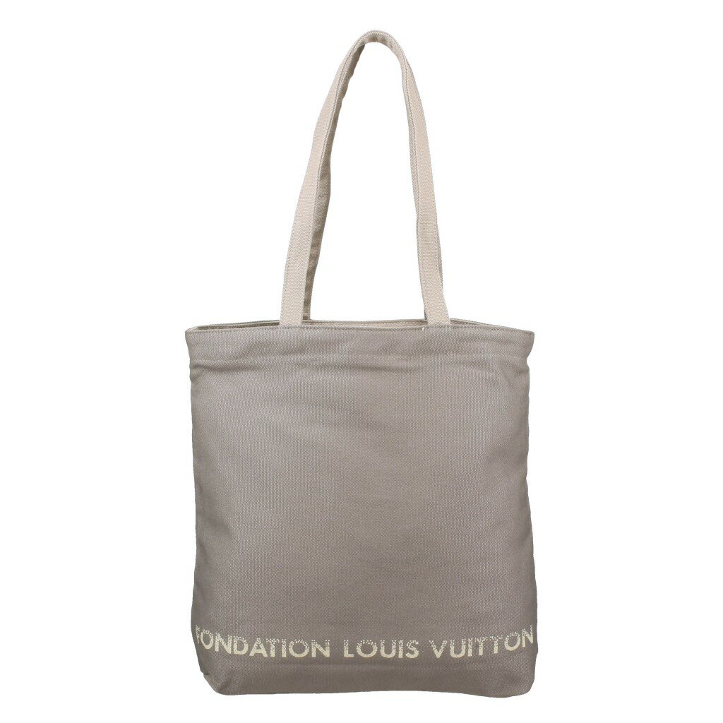 ルイヴィトン LOUIS VUITTON トートバッグ グレー 2391320372 GREY 無地 ロゴ A4サイズ収納可