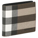 バーバリー BURBERRY バーバリー 二つ折り財布 メンズ ブラウン 8052802 DARK BIRCH BROWN