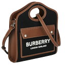 バーバリー ハンドバッグ（レディース） 【P10倍 5/3 0時-5/6 24時】BURBERRY バーバリー ハンドバッグ レディース ブラック 8055746 BLACK TAN