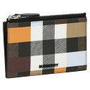 バーバリー BURBERRY バーバリー コインケース メンズ カラーブロック ブラウン 8062875 DARK BIRCH BROWN