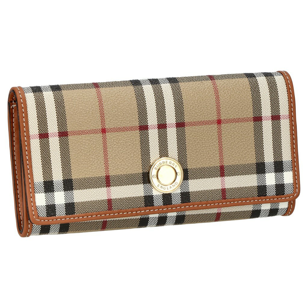 【P10倍 5/9 20時-5/12 24時】BURBERRY バーバリー 長財布 レディース ヴィンテージチェック ベージュ 8070414 ARCHIVE BEIGE