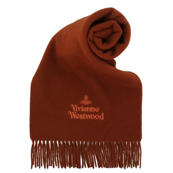 ヴィヴィアンウエストウッド マフラー レディース ブラウン Vivienne Westwood 81030007 W00Q7 C409 TERRACOTTA