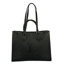 ルイヴィトン トートバッグ レディース LOUIS VUITTON ルイヴィトン トートバッグ モノグラム・アンプラント オンザゴー MM ノワール M45595