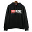 ディーゼル パーカー メンズ ブラック DIESEL A03757 0BAWT 9XX BLACK XLサイズ