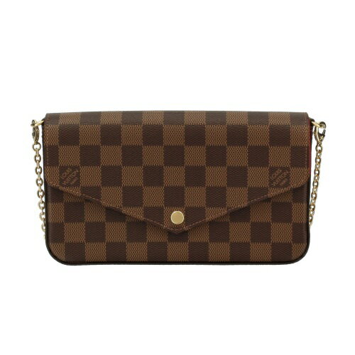 ルイヴィトン　ポシェット ルイヴィトン ショルダーバッグ レディース ダミエ ポシェット・フェリシー ブラウン LOUIS VUITTON N40492