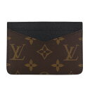 【P2倍 5/3 0時-5/6 24時】ルイヴィトン カードケース モノグラム ネオ・ポルトカルト ブラック LOUIS VUITTON M60166