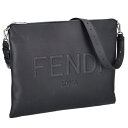 【P5倍 5/3 0時-5/6 24時】フェンディ ショルダーバッグ メンズ ブラック アフター FENDI ROMAFENDI 7VA604 0AMAC F082Q