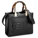 【P5倍 5/3 0時-5/6 24時】フェンディ トートバッグ レディース ブラック サンシャイン スモールFENDI 8BH394 0ABVL F0KUR