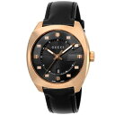 【P5倍 7/15 24時間限定】グッチ 腕時計 メンズ ブラック GG2570 GUCCI YA142309