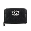 シャネル シャネル コインケース レディース ブラック CHANEL AP3716 B14928 94305 BLACK