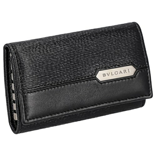 ブルガリ キーケース（メンズ） ブルガリ キーケース メンズ ブラック セルペンティ スカリエ マン BVLGARI 280887 BLACK