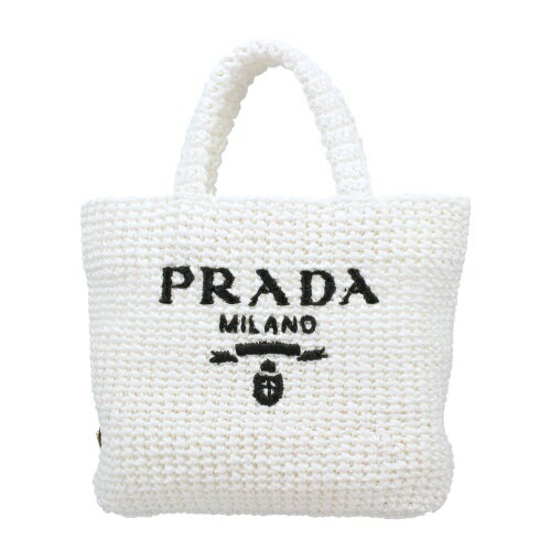 プラダ トートバッグ レディース プラダ トートバッグ レディース ホワイト スモール クロシェ トートバッグ PRADA 1BG422 V OOL 2C2T F0009 BIANCO