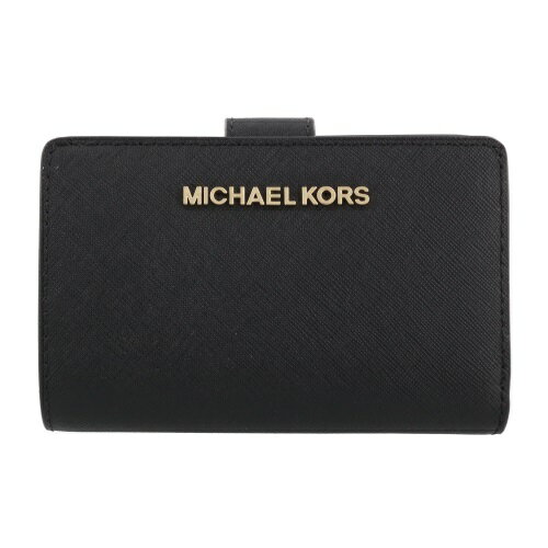 マイケルコース 二つ折り財布 レディース ブラック MICHAEL KORS 35F7GTVF2L BLACK