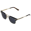 グッチ サングラス メンズ スクエア型 ブラック GUCCI GG0287S 001(4)