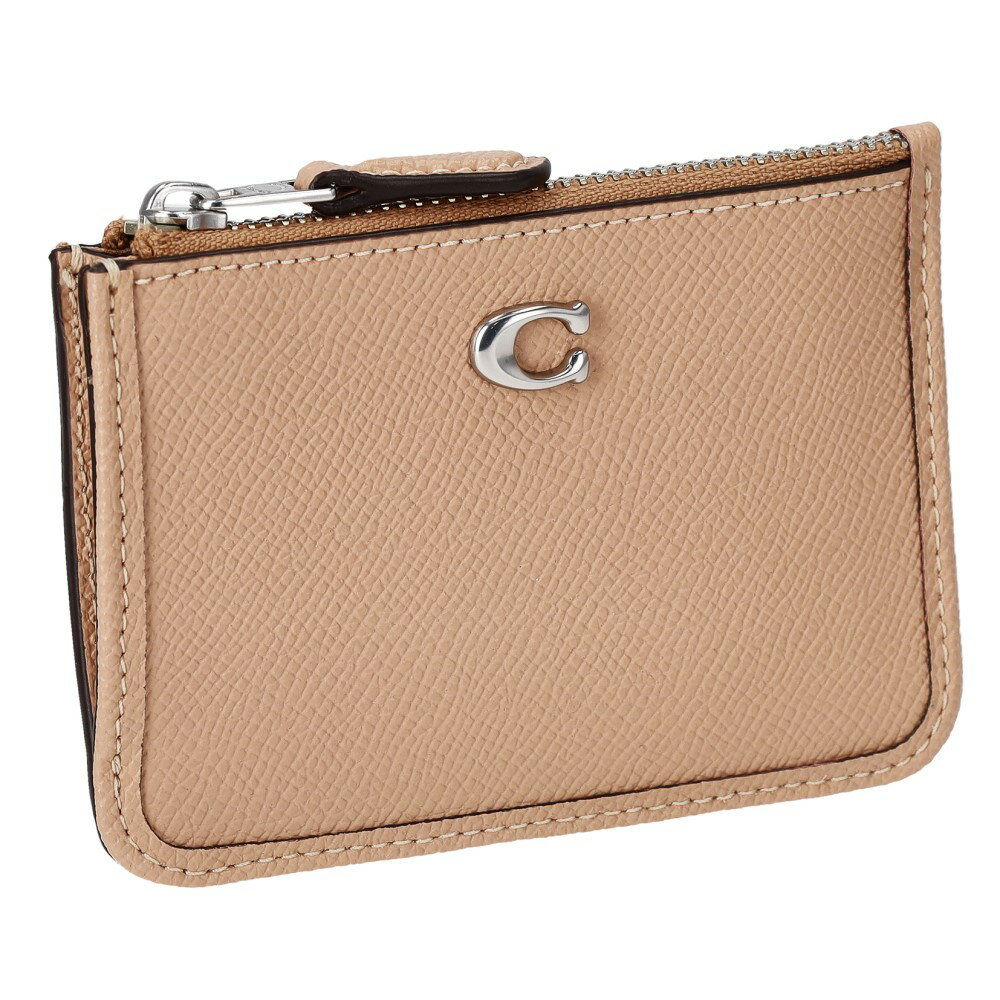 コーチ（COACH) 【P10倍 5/9 20時-5/12 24時】コーチ パスケース レディース ミニ スキニー ID ケース ベージュ COACH CH810 LHWFT