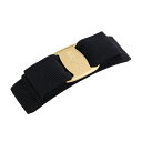 フェラガモ バレッタ ヘア アクセサリー レディース ブラック Salvatore Ferragamo 342019 495450 NERO/ORO