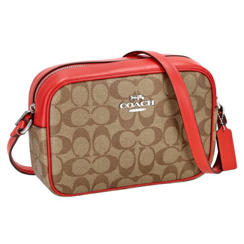 【P5倍 5/3 0時〜5/6 24時】コーチ アウトレット ショルダーバッグ レディース ジェイミー シグネチャー ブラウン COACH OUTLET CR135 SVUC3