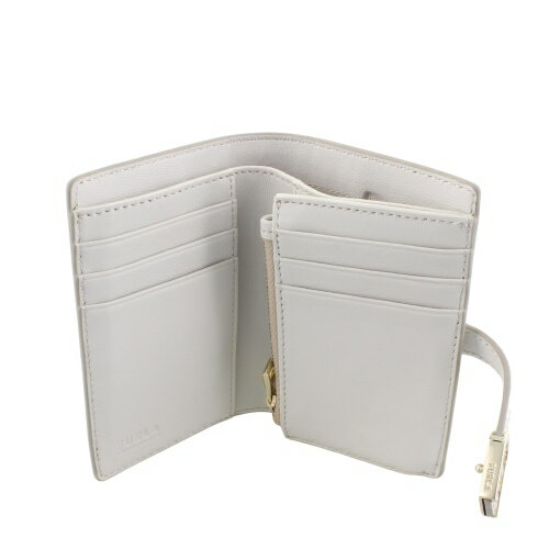 フルラ 二つ折り財布 財布 レディース FLOW フロー ホワイト FURLA WP00401 BX2045 1704S MARSHMALLOW