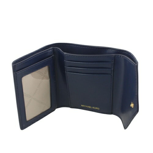 マイケルコース 三つ折り財布 財布 レディース ネイビー MICHAEL KORS 34S1GNME6L 406 NAVY マイケル・コース