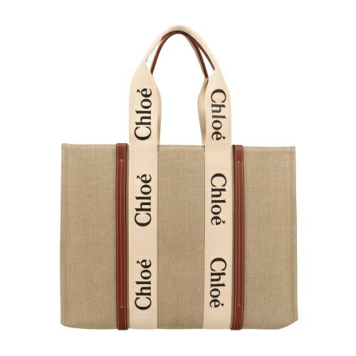 クロエ トートバッグ レディース ウッディ WOODY LARGE TOTE ベージュ CHLOE CHC22AS382 I26 90U WHITE BROWN 1 クロエ トートバッグ レディース ウッディ WOODY LARGE TOTE ベージュ CHLOE CHC22AS382 I26 90U WHITE BROWN 1