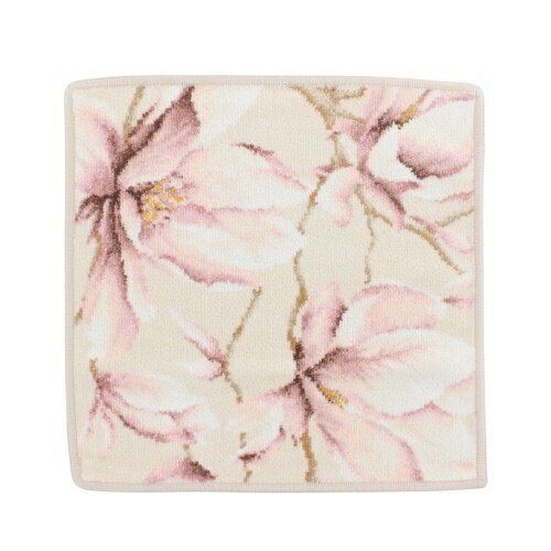 【P5倍 4/30 0時〜5/1 24時】フェイラー ハンドタオル ミニタオル タオルハンカチ FEILER BELLE FLEUR 147 SLATE GREY