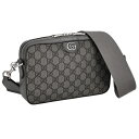 【P5倍 5/3 0時〜5/6 24時】グッチ ショルダーバッグ メンズ オフィディア スモール クロスボディバッグ ブラック GUCCI 699439 UUL...