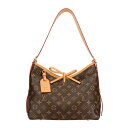 【P3倍 5/3 0時〜5/6 24時】ルイヴィトン ショルダーバッグ レディース モノグラム キャリーオール NM PM ブラウン LOUIS VUITTON...