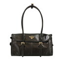 【P5倍 5/3 0時〜5/6 24時】プラダ ショルダーバッグ レディース ブラック PRADA 1BD376 V OOO 2CYR F0002 NERO