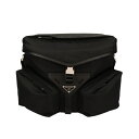【P5倍 5/3 0時〜5/6 24時】プラダ ショルダーバッグ メンズ ブラック PRADA 2VD062 V NYO 2DW3 F0002 NERO