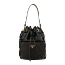【P5倍 5/3 0時〜5/6 24時】プラダ ショルダーバッグ レディース ブラック PRADA 1BH038 V UOM 2DNT F0002 NERO