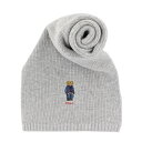 【P5倍 7/9 0時〜7/11 2時 】ポロ ラルフローレン マフラー メンズ レディース グレー POLO RALPHLAUREN PC1269 032 G...
