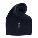 【P5倍 5/3 0時〜5/6 24時】ポロ ラルフローレン マフラー メンズ レディース ネイビー POLO RALPHLAUREN PC1269 433 N...