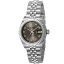 【P2倍 7/12 0時〜7/13 24時】ロレックス 腕時計 レディース デイトジャスト 28 ROLEX 279174G ダークグレー ダイヤモンド