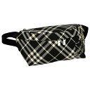 バーバリー ボディバッグ ベルトバッグ ウエストバッグ メンズ レディース バーバリーチェック ブラック BURBERRY 8093780 BLACK/CALI...