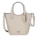 コーチ アウトレット ショルダーバッグ レディース ハンナ ダブル フェース レザー バケット バッグ ホワイト COACH OUTLET CR168 SVVFS(4)