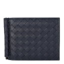 【P2倍 9/4 20時-9/7 24時】ボッテガヴェネタ 二つ折り財布 メンズ イントレチャート ネイビー BOTTEGA VENETA 123180 V47W1 8974