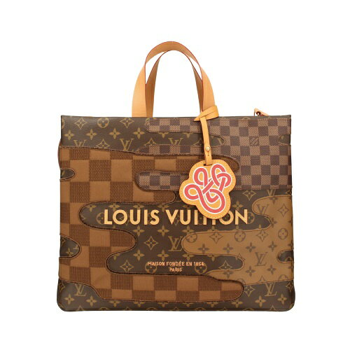 ルイヴィトン ハンドバッグ ショッパートート MM ブラウン LOUIS VUITTON M15274のサムネイル
