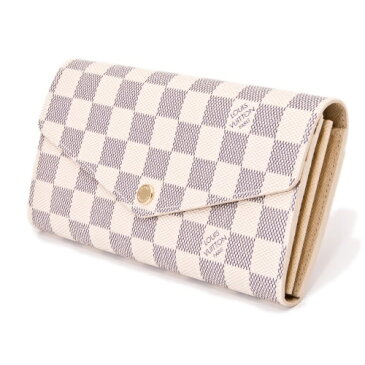 【期間限定ポイント2倍】LOUIS VUITTON ルイヴィトン 財布 N63208 ダミエ・アズール ポルトフォイユ・サラ