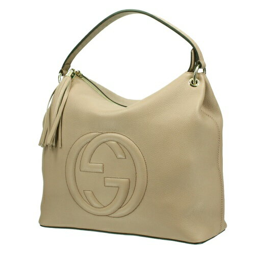 Gucci Shoulder Bag 408825 A7M0G 6812 Leather Soho Hobo | eBay