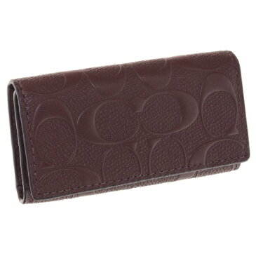 COACH OUTLET コーチ アウトレット キーケース F66293 MAH シグネチャー 4 リング