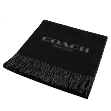 コーチ アウトレット COACH マフラー レディース ブラック F86542 BLK