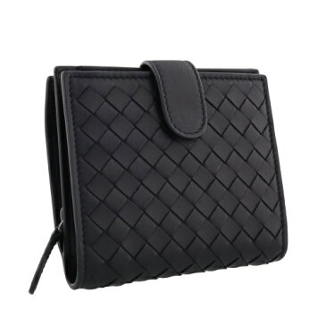 【期間限定ポイント5倍】BOTTEGA VENETA ボッテガヴェネタ 二つ折り財布 メンズ ネイビー 121059 V001N 4014 TOURMALINE