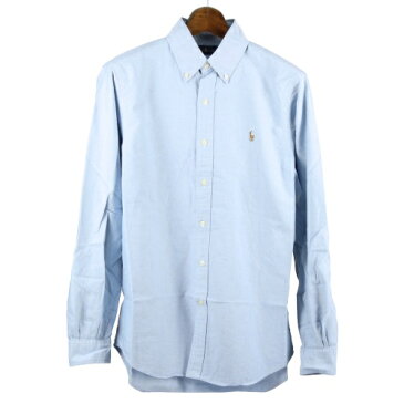 POLO RALPH LAUREN ポロラルフローレン オックスフォードシャツ メンズ M ブルー 710548535 002