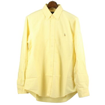 POLO RALPH LAUREN ポロラルフローレン オックスフォードシャツ メンズ M イエロー 710548535 005